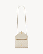 Saint Laurent Envelope Small — Cream