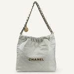 Chanel 22 Small — White