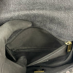 Chanel Denim Flap Bag — Black Multicolour