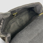 Chanel Denim Flap Bag — Black Multicolour