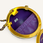 Chanel Coco Sphere Minaudière — Purple
