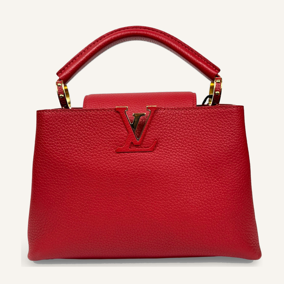 Louis Vuitton Capucines BB — Red