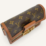 Louis Vuitton Dauphine Wallet on Chain — Monogram Reverse