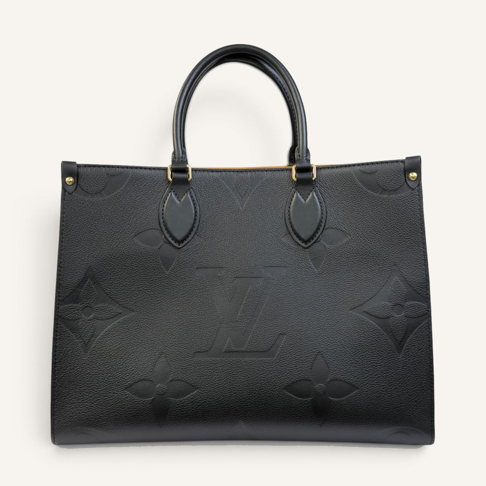 Louis Vuitton OnTheGo MM — Black Monogram Empreinte