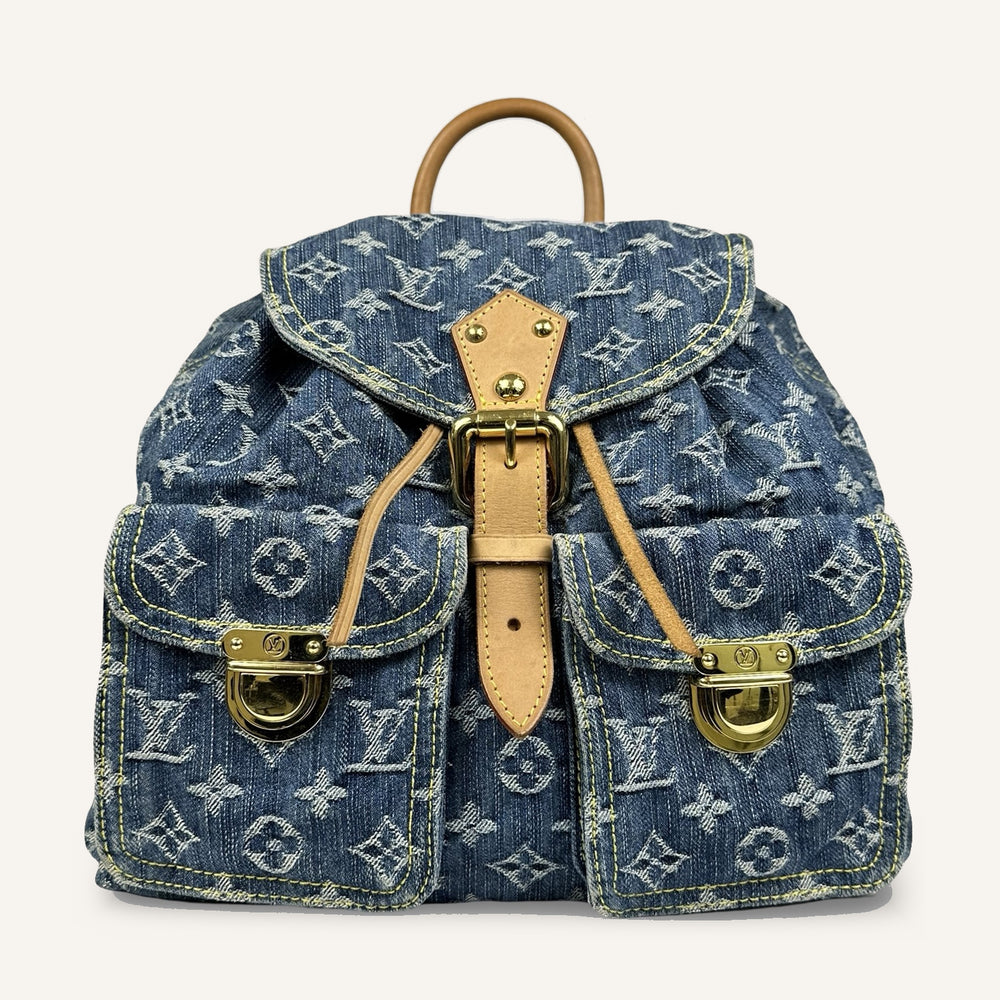 Louis Vuitton Sac à Dos GM — Vintage Denim