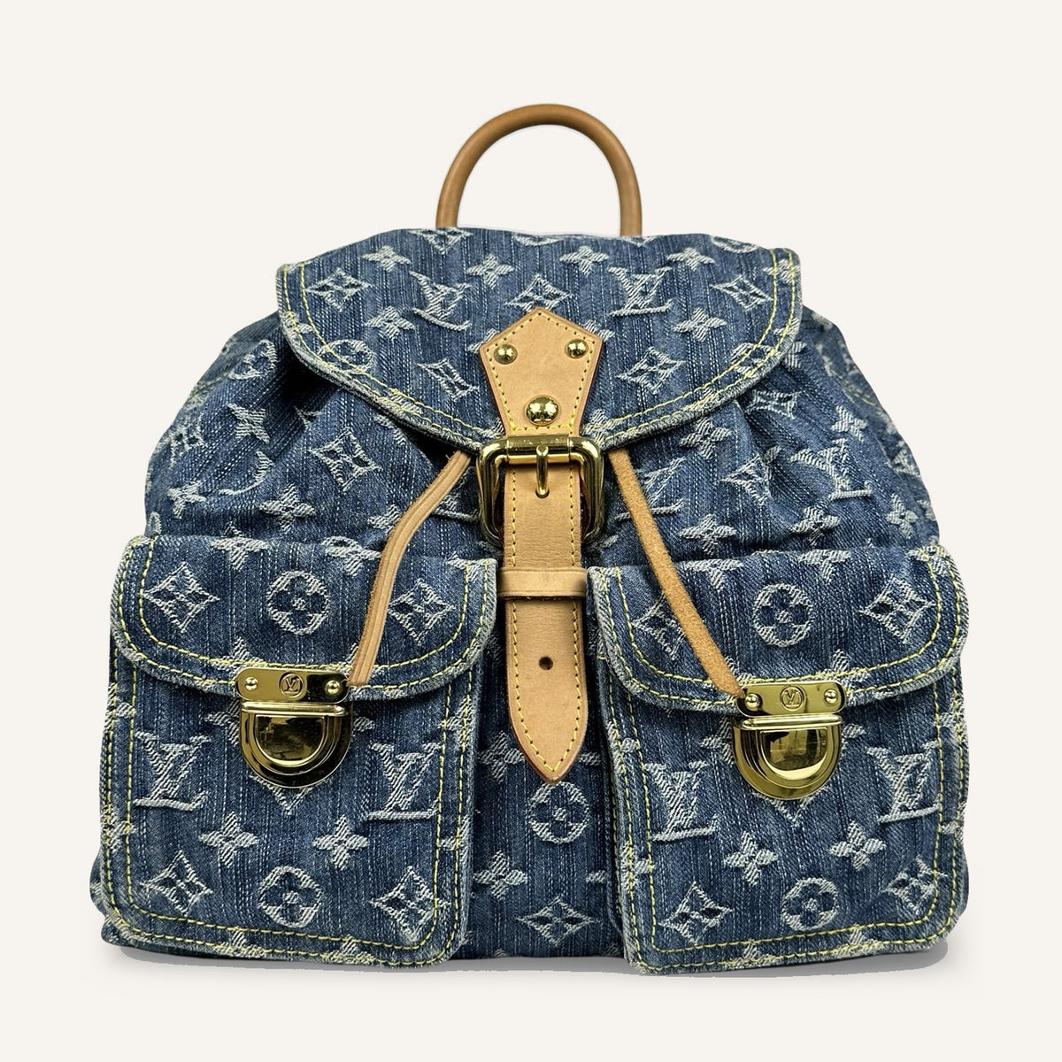 Louis Vuitton Sac à Dos GM — Vintage Denim