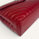Saint Laurent Loulou Medium — Red