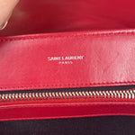 Saint Laurent Loulou Medium — Red
