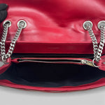 Saint Laurent Loulou Medium — Red