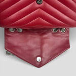 Saint Laurent Loulou Medium — Red