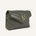 Saint Laurent Loulou Toy — Khaki Green