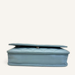 Chanel Wallet on Chain — Light Blue