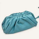 Bottega Veneta Micro Pouch — Blue / Linoleum