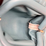Bottega Veneta Micro Pouch — Blue / Linoleum