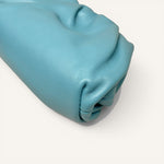 Bottega Veneta Micro Pouch — Blue / Linoleum