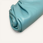 Bottega Veneta Micro Pouch — Blue / Linoleum