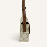 Celine Triomphe Shoulder Bag — Cream / Cuir