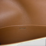 Celine Triomphe Shoulder Bag — Cream / Cuir