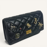 Chanel Wallet on Chain — Black, Embellished