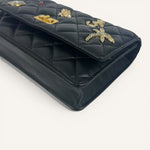 Chanel Wallet on Chain — Black, Embellished