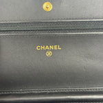 Chanel Wallet on Chain — Black, Embellished