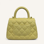 Chanel Mini Coco Handle — Yellow