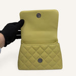 Chanel Mini Coco Handle — Yellow