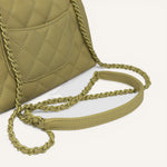 Chanel Mini Coco Handle — Yellow
