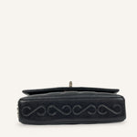 Chanel Vintage Flap Bag — Black / Silver