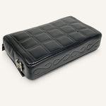 Chanel Vintage Flap Bag — Black / Silver