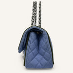 Chanel 2.55 Flap Bag — Blue Wool