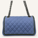 Chanel 2.55 Flap Bag — Blue Wool