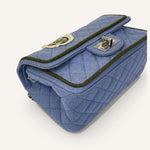 Chanel 2.55 Flap Bag — Blue Wool