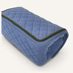 Chanel 2.55 Flap Bag — Blue Wool