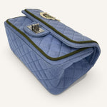 Chanel 2.55 Flap Bag — Blue Wool