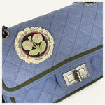Chanel 2.55 Flap Bag — Blue Wool