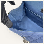 Chanel 2.55 Flap Bag — Blue Wool