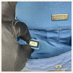 Chanel 2.55 Flap Bag — Blue Wool