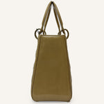 Dior Lady Dior Medium — Yellow Patent