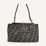 Fendi FF Canvas Shoulder Bag