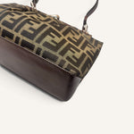 Fendi FF Canvas Shoulder Bag