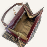 Fendi FF Canvas Shoulder Bag