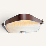 Fendi Mamma Baguette Zucca — Cream