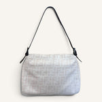 Fendi Mamma Baguette Zucca — Cream