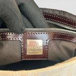Fendi Mamma Baguette Zucca — Cream