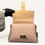 Gucci Interlocking G Top Handle Bag — Pink