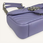Gucci GG Marmont Small Shoulder Bag — Lilac