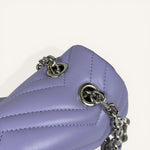 Gucci GG Marmont Small Shoulder Bag — Lilac