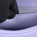 Gucci GG Marmont Small Shoulder Bag — Lilac