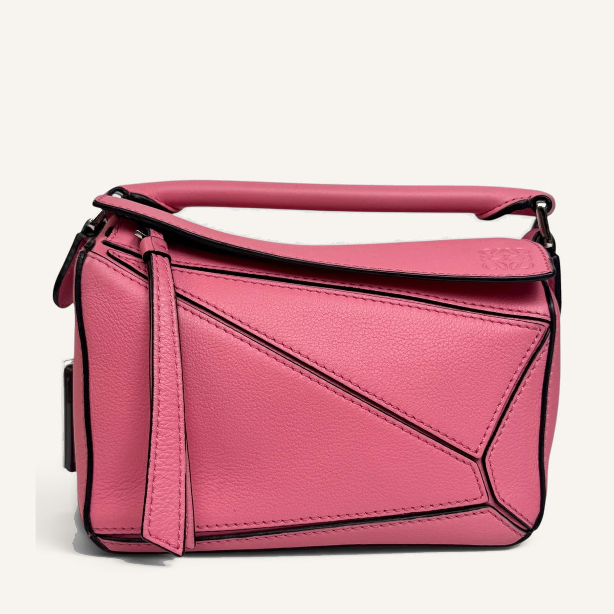 Loewe Mini Puzzle Bag — Pink